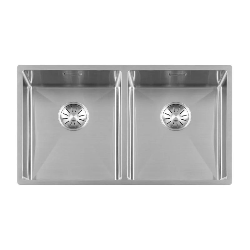 Lorreine - Dubbele RVS Keukenspoelbak - 3434-R - 800mm