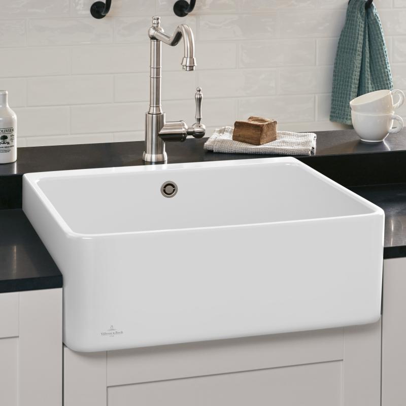 Villeroy & Boch - Spoelbak - 60 x 40 cm - Keramiek - Wit Alpin CeramicPlus