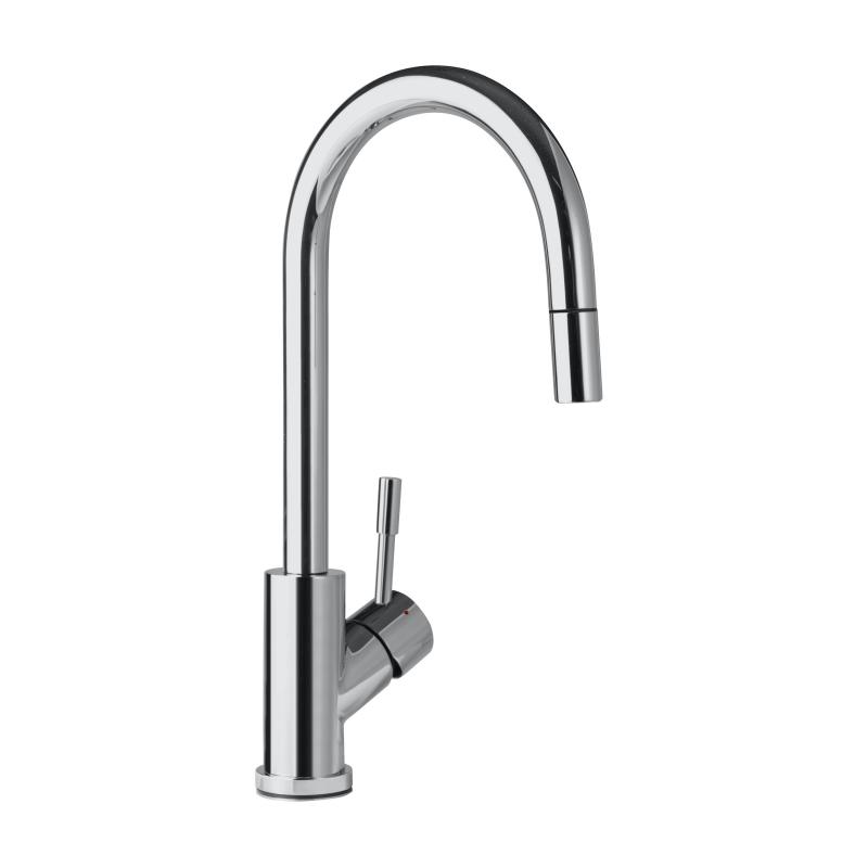 Villeroy & Boch - Umbrella Flex - Keukenkraan - Gepolijst roestvrij staal - 389mm uitloophoogte