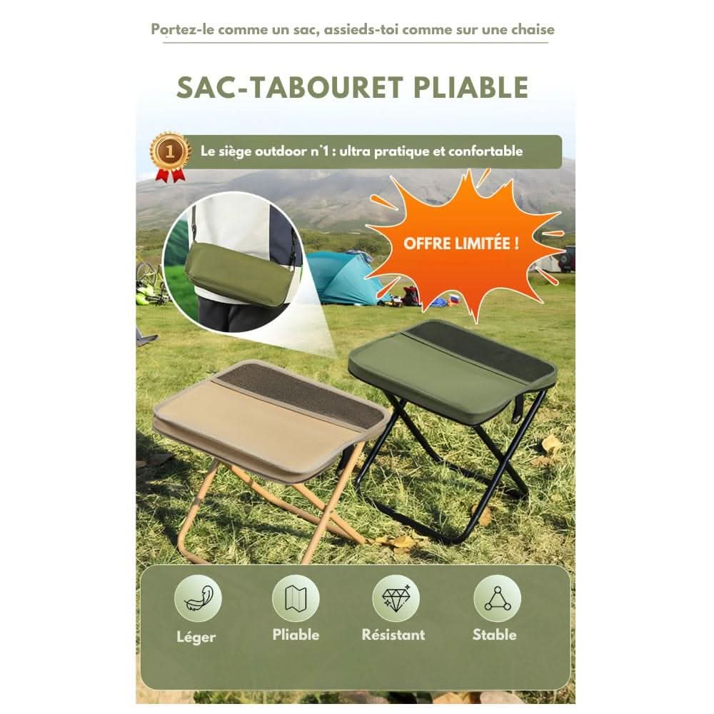 2-in-1 chair bag - waterproof folding chair & rucksack for outdoor adventures 1