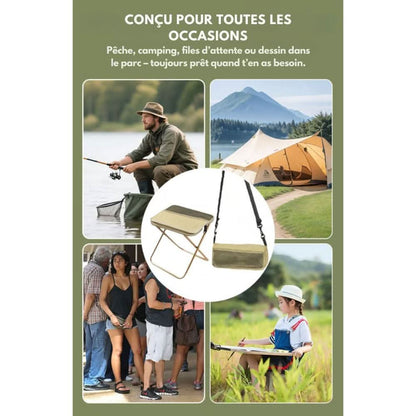 2-in-1 chair bag - waterproof folding chair & rucksack for outdoor adventures 3