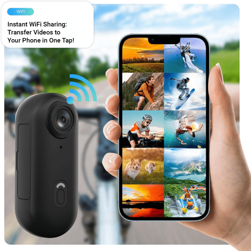 ADRENACAM – 4K Waterproof Action Camera Bundle for Extreme Sports 8