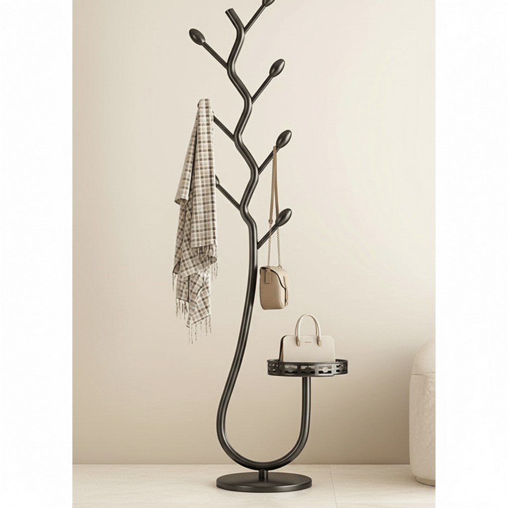 Arboré Wooden Coat Rack | Scandinavian Minimalist Stand for Modern Interiors 1