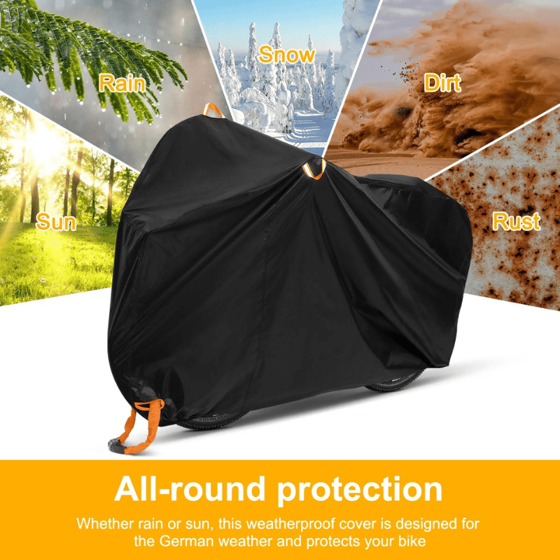 BIKEGUARD PRO - Waterproof bike cover with wind protection 5