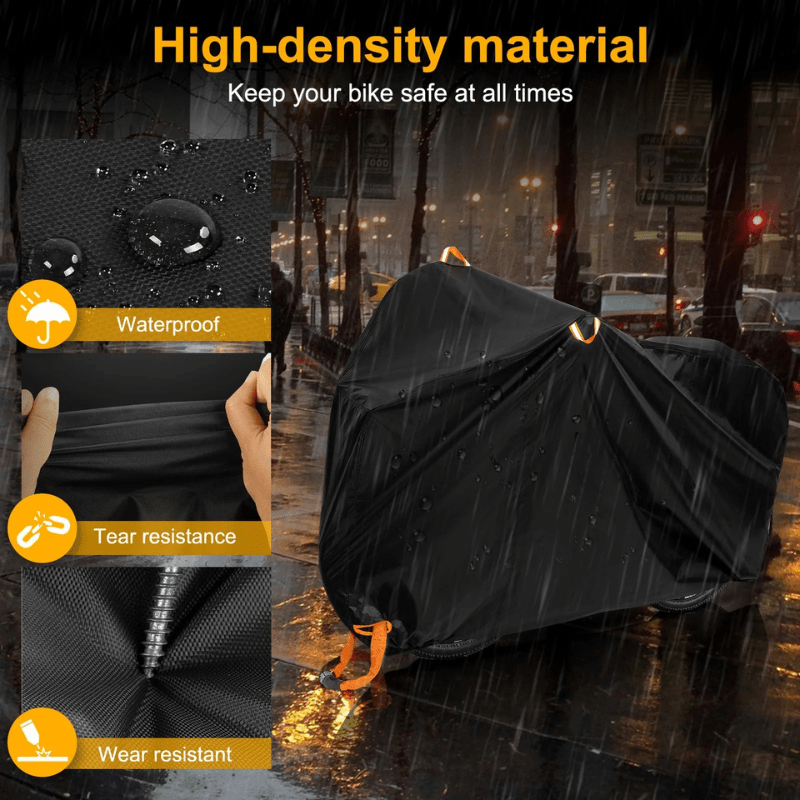 BIKEGUARD PRO - Waterproof bike cover with wind protection 7