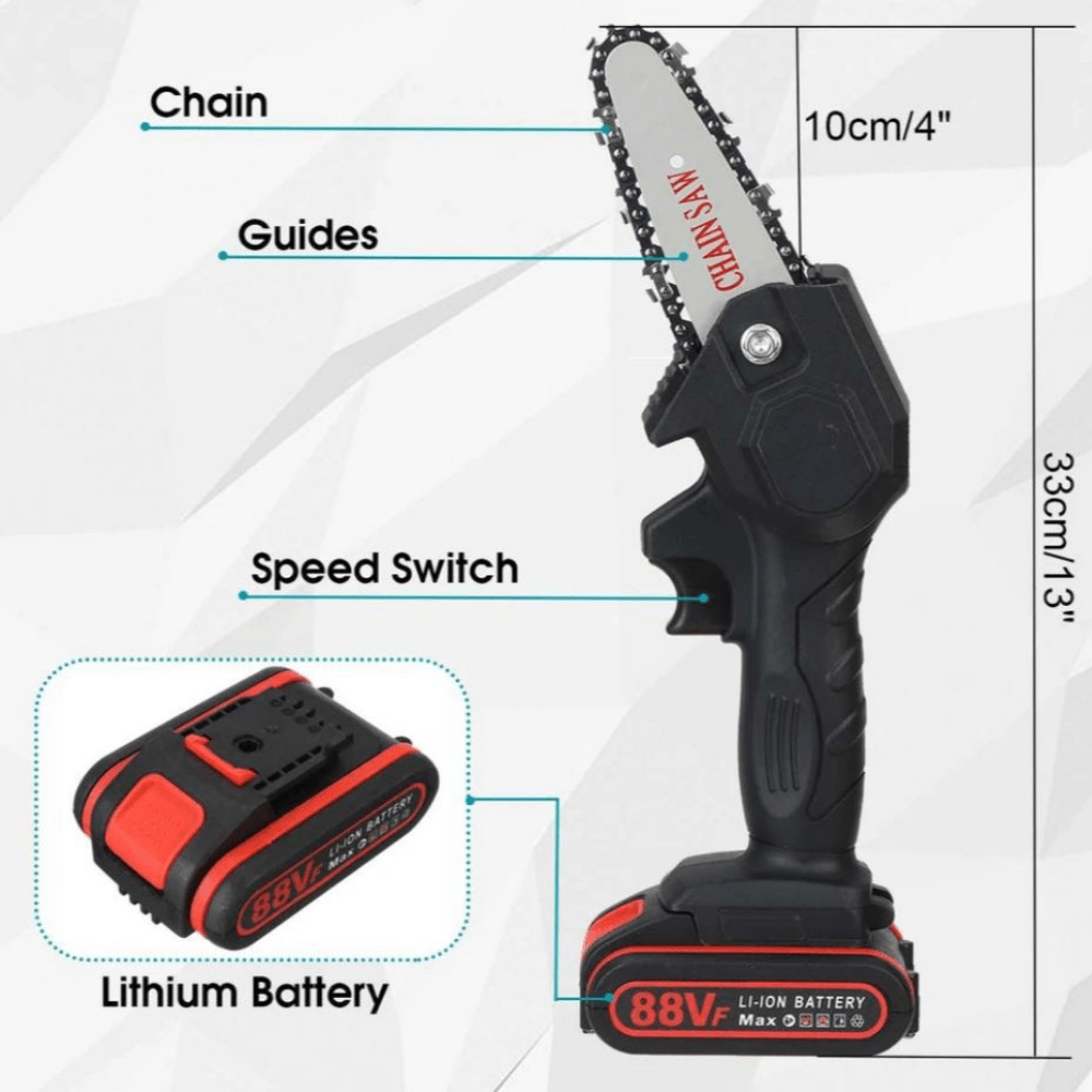 CHAINCUT PRO - Electric cordless chainsaw for fast & efficient work 2