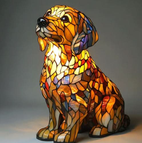 COMPANIONLIGHT – Artistic LED Night Lamp with Dog Breeds for Home Decoration 12