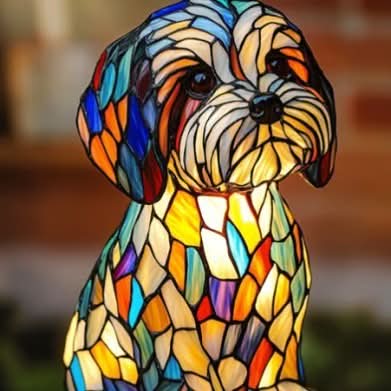 COMPANIONLIGHT – Artistic LED Night Lamp with Dog Breeds for Home Decoration 24