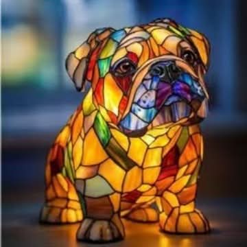 COMPANIONLIGHT – Artistic LED Night Lamp with Dog Breeds for Home Decoration 25
