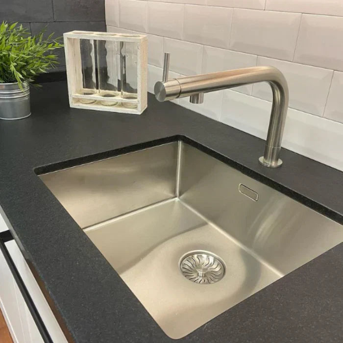 Caressi CAPP50R10 RVS Sink Stainless Steel Surface or Undermount or Flush Mount