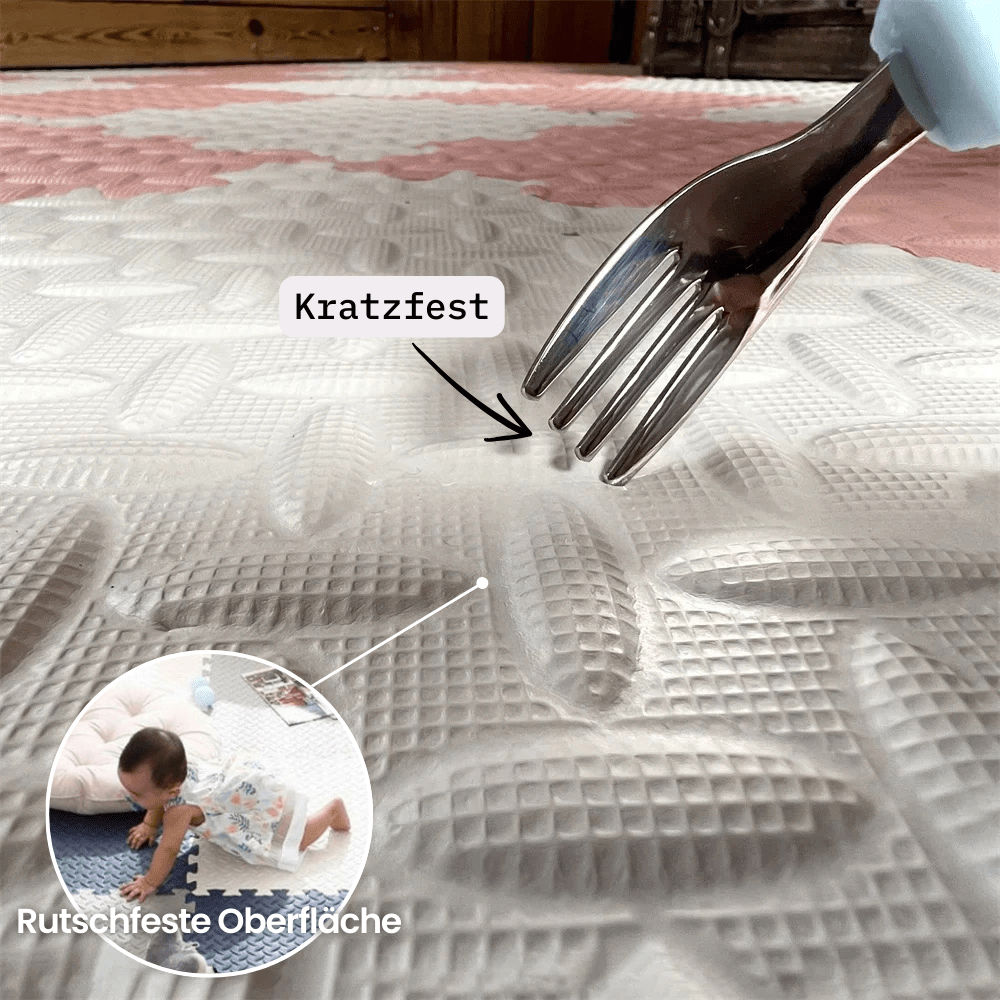 CushioPlay Baby Mat - Safe & comfortable playtime fun for babies aged 0 months and over 3