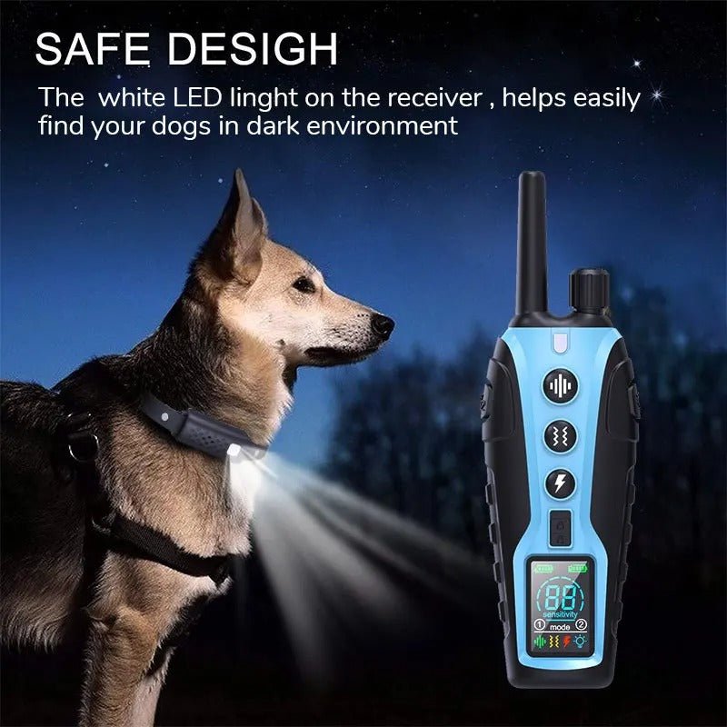 DOGTRON – Waterproof electric shock collar with long range, 2000 m control and 99 levels 3