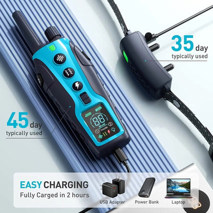 DOGTRON – Waterproof electric shock collar with long range, 2000 m control and 99 levels 6