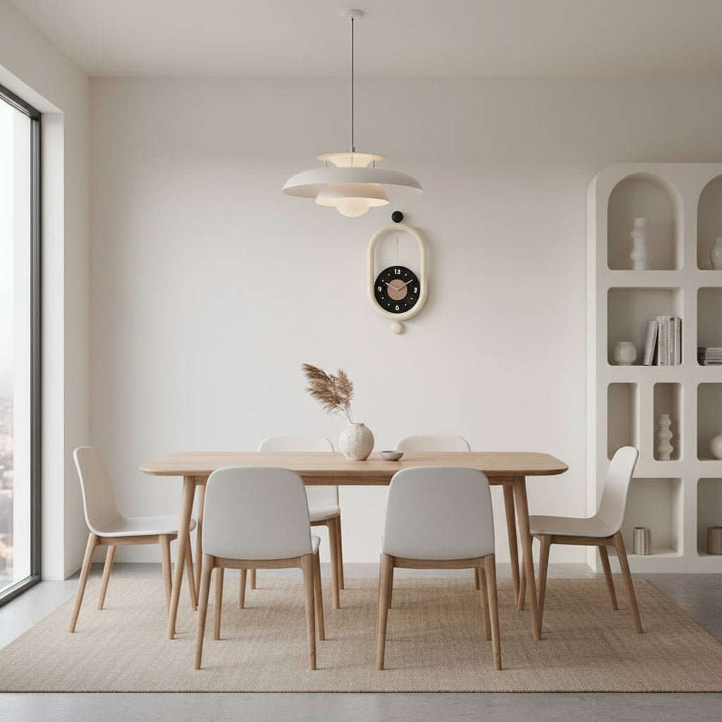 ELEGATIME – Long Wall Clock with Luxurious 3D Design and Silent Movement 2