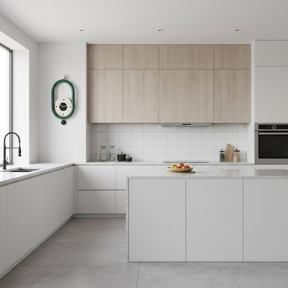 ELEGATIME – Long Wall Clock with Luxurious 3D Design and Silent Movement 3