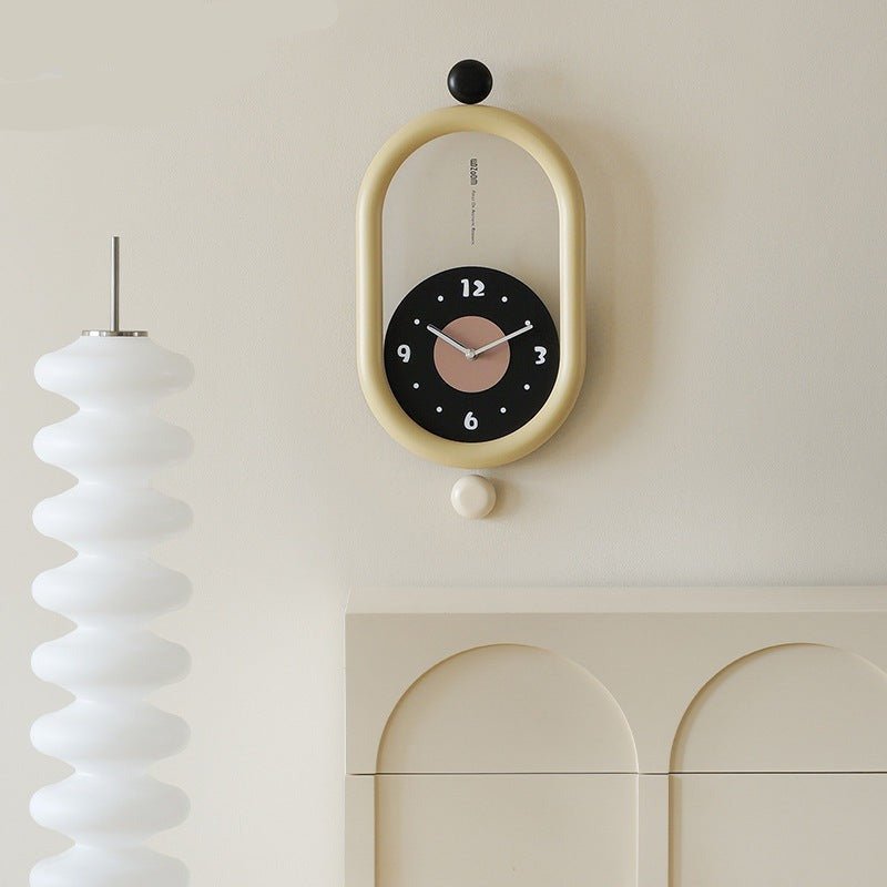 ELEGATIME – Long Wall Clock with Luxurious 3D Design and Silent Movement 5