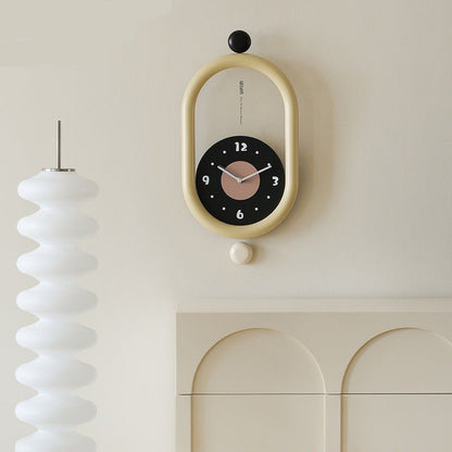 ELEGATIME – Long Wall Clock with Luxurious 3D Design and Silent Movement 5