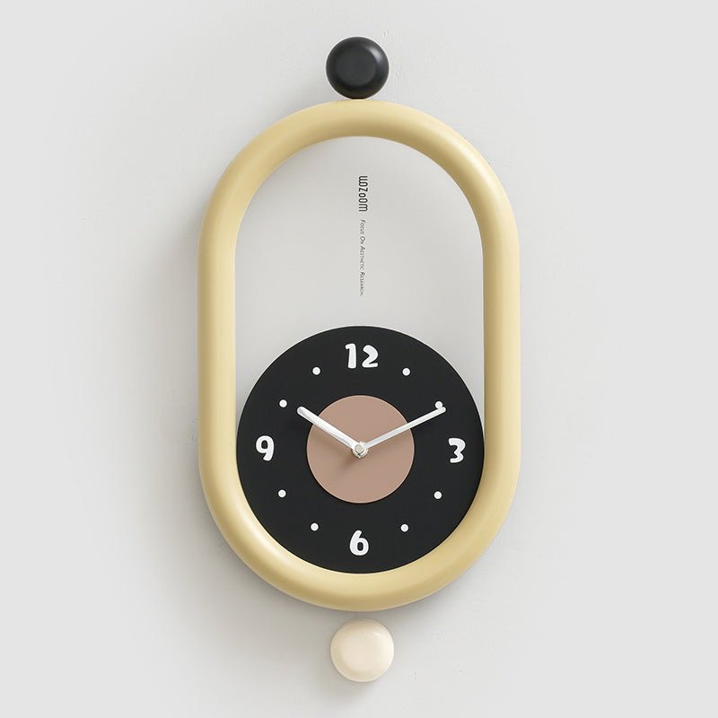ELEGATIME – Long Wall Clock with Luxurious 3D Design and Silent Movement 8