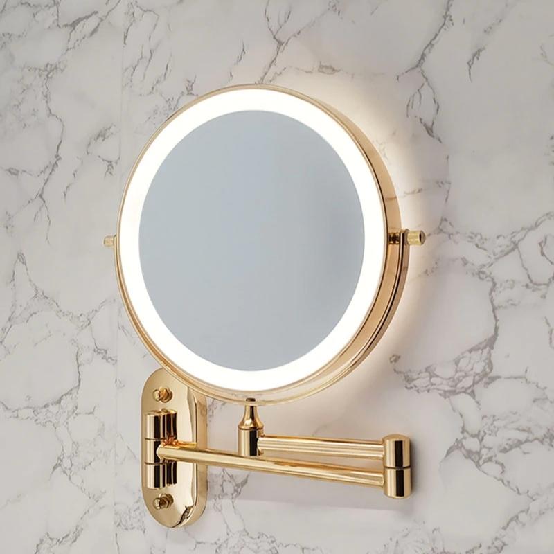 GOLDGLAM – Elegant, rechargeable gold mirror 2