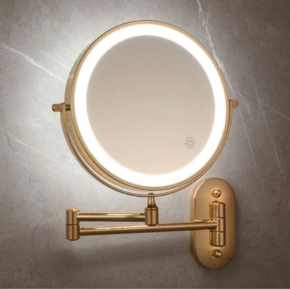 GOLDGLAM – Elegant, rechargeable gold mirror 3