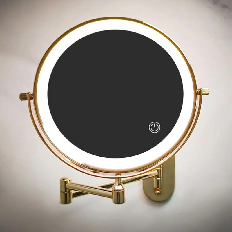 GOLDGLAM – Elegant, rechargeable gold mirror 4