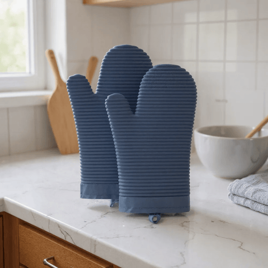 HEATSAFE – Non-slip silicone oven gloves for maximum heat protection 0