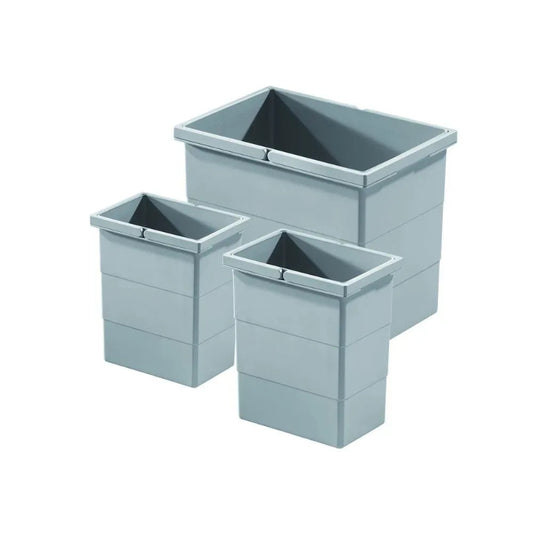Hailo Extra Set Binnenemmers - Separato K - 15 Liter - Hailo Grijs