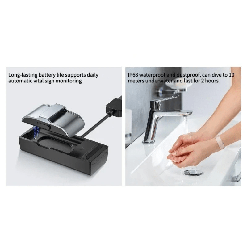 HealthTrack - IP68 fitness tracker with heart rate & O2 measurement 5