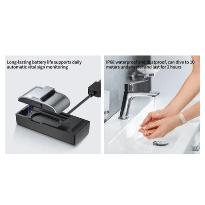 HealthTrack - IP68 fitness tracker with heart rate & O2 measurement 5