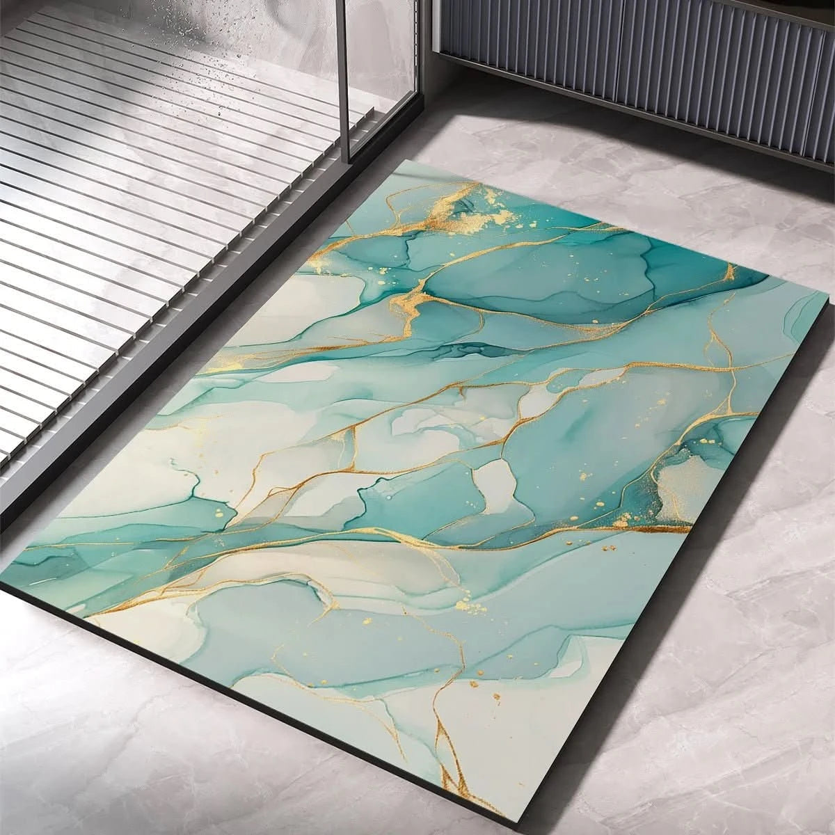 HydroAbsorb – Premium Diatom Mud Bath Mat, absorbent & non-slip 0