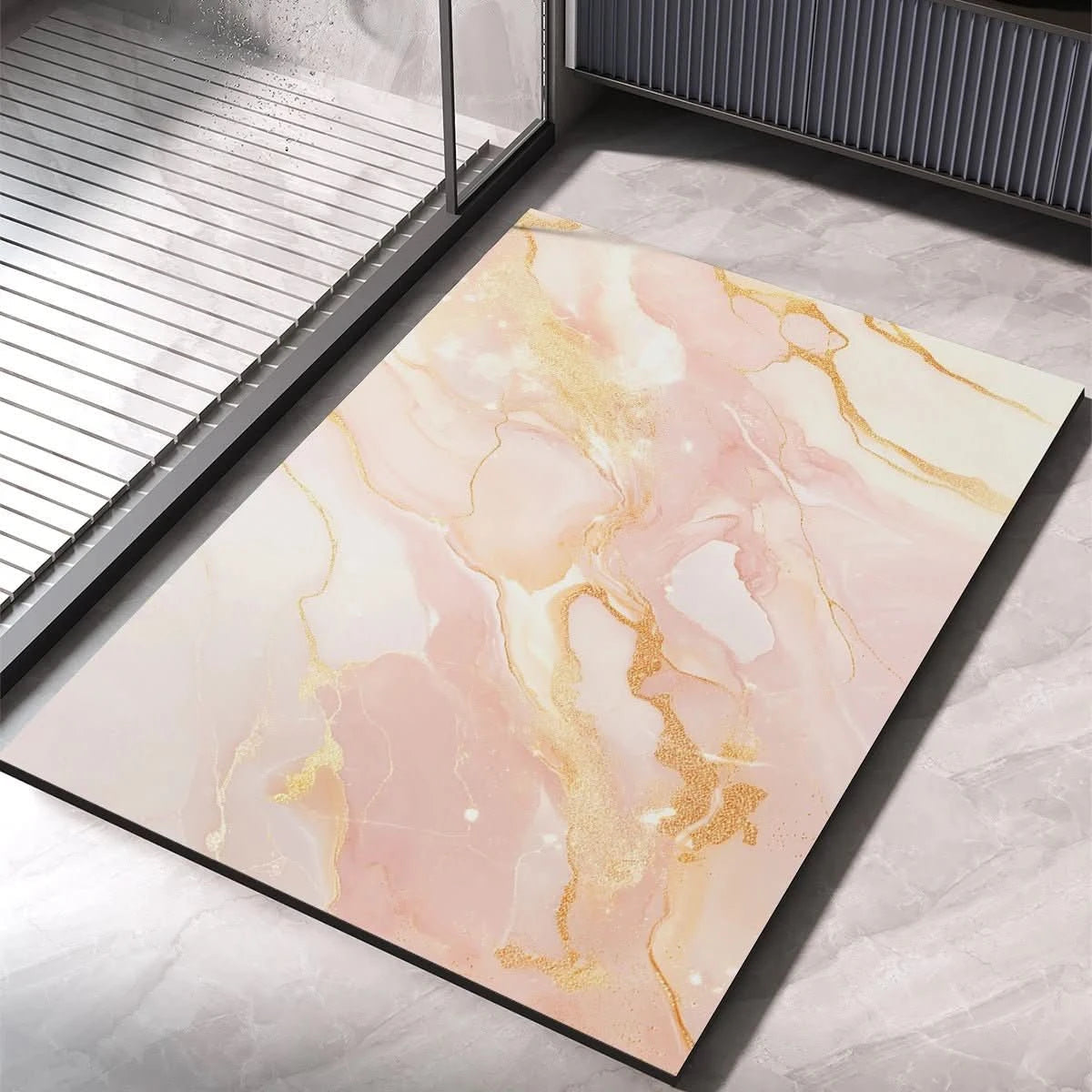 HydroAbsorb – Premium Diatom Mud Bath Mat, absorbent & non-slip 8