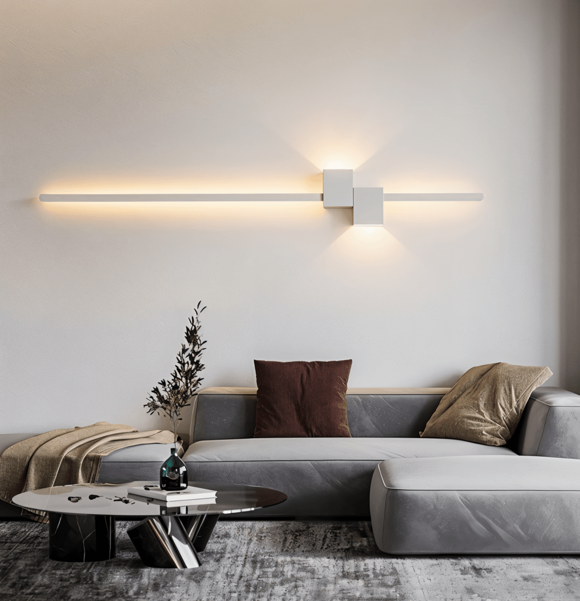 LINESTRIPE - Minimalist LED wall light for a modern ambience 2