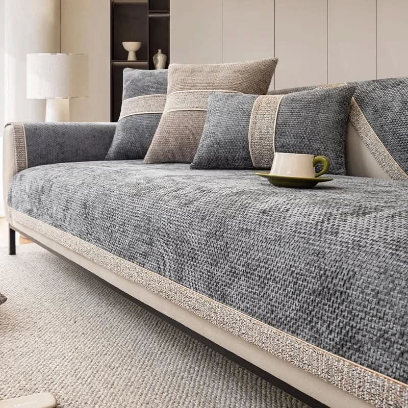 LeinenLux sofa cover - Non-slip & stylish for every living room 2