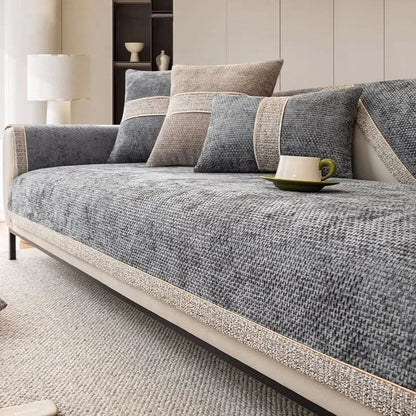 LeinenLux sofa cover - Non-slip & stylish for every living room 2