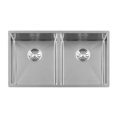 Lorreine - Dubbele RVS Keukenspoelbak - 3434-R - 800mm