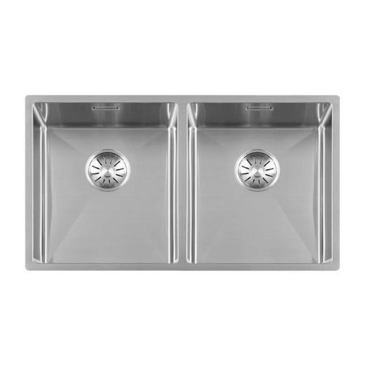 Lorreine - Dubbele RVS Keukenspoelbak - 3434-R - 800mm