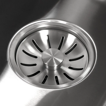 Lorreine - Dubbele RVS Keukenspoelbak - 3434-R - 800mm