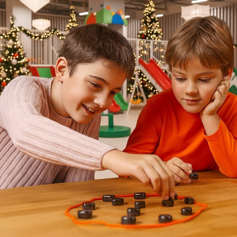 MAGNETIC CHESS - Magnetic chess game for travelling & strategy 3