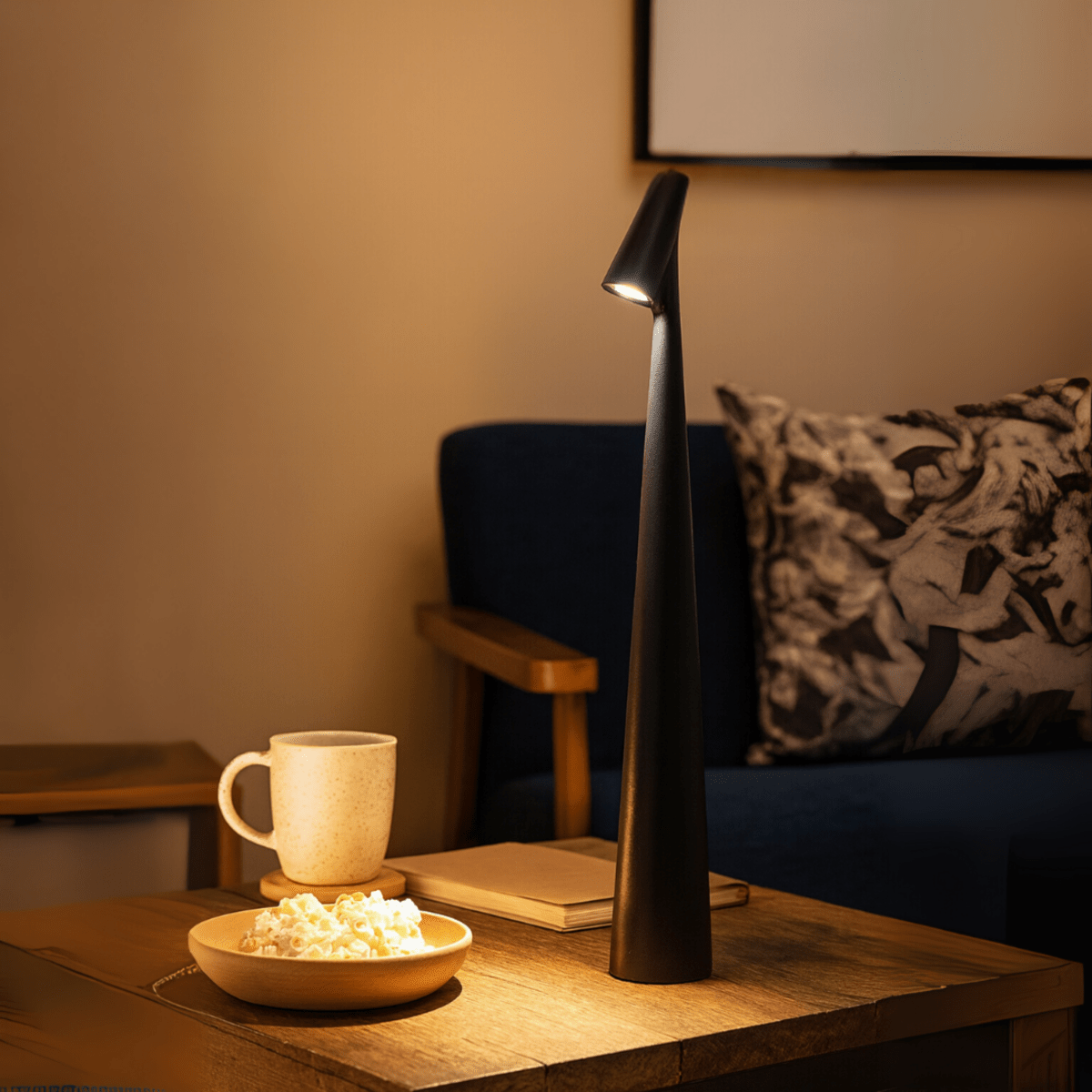 Metal table lamp - Rechargeable & stylish for indoors & outdoors 13