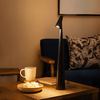 Metal table lamp - Rechargeable & stylish for indoors & outdoors 13