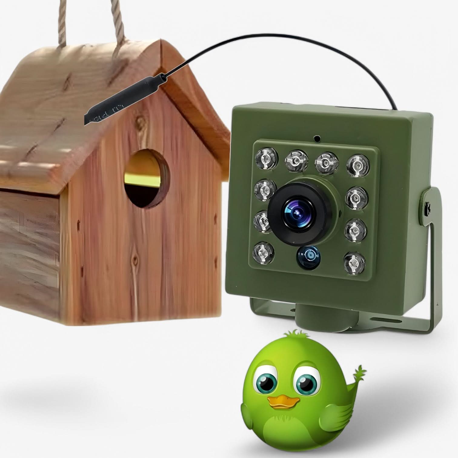NestCam WLAN camera - 1080p HD & weatherproof for impressive birdwatching 1
