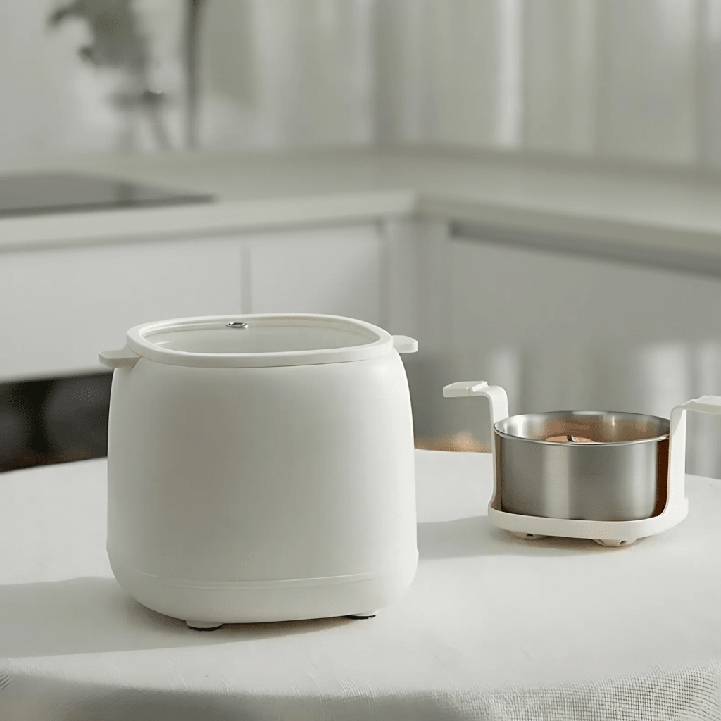 OVOLUX – Automatic egg cooker with one-button operation and automatic shut-off 3