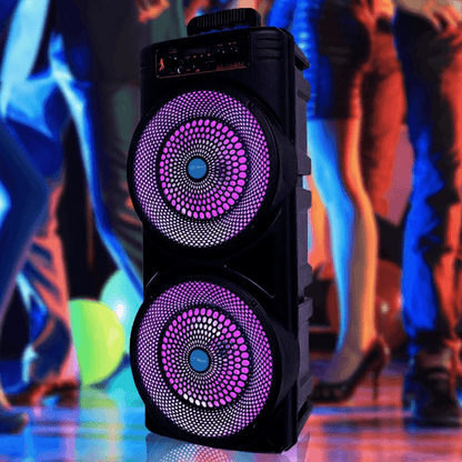 PARTYBOOM – 6000W Bluetooth speaker system with powerful bass & microphone 3