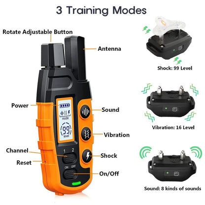 PETFORCE – Professional 1000 m Remote Training Collar for Dogs 1