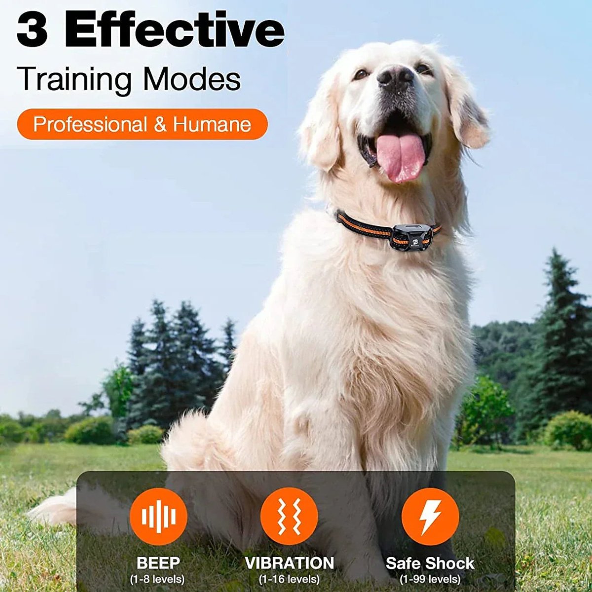 PETFORCE – Professional 1000 m Remote Training Collar for Dogs 4