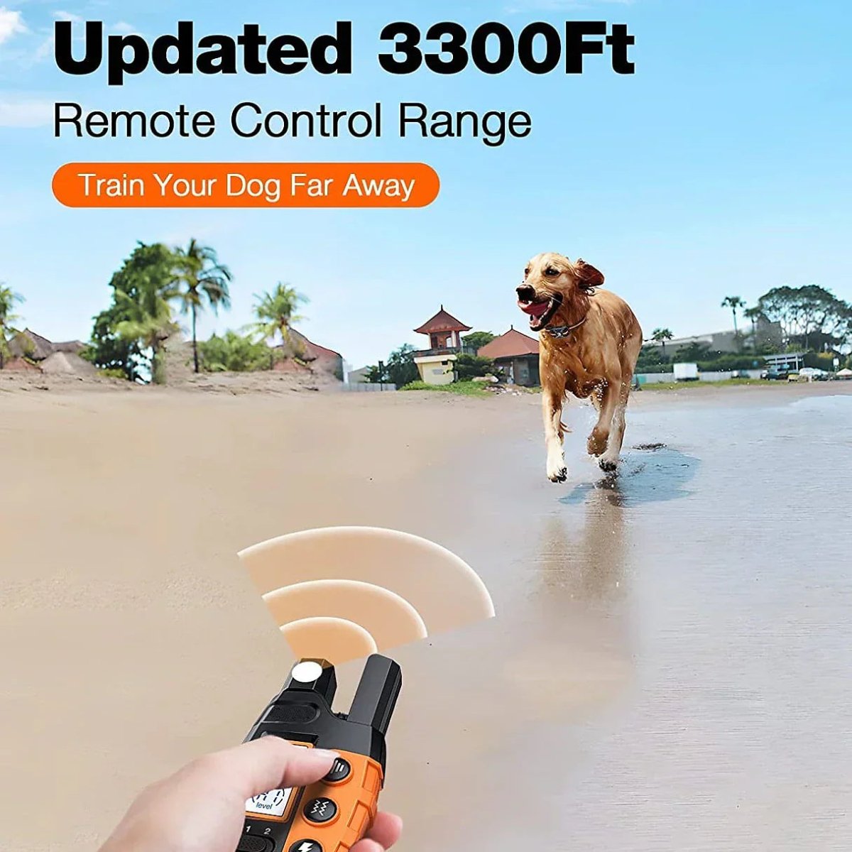 PETFORCE – Professional 1000 m Remote Training Collar for Dogs 8