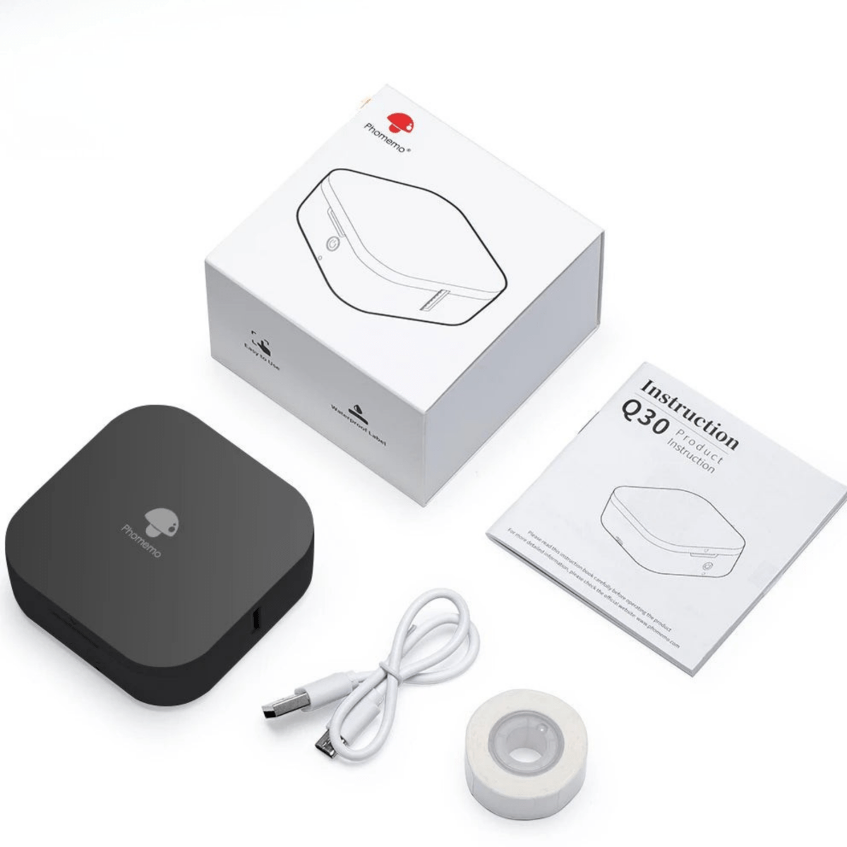 PRINTSYNC – Portable Bluetooth Thermal Label Printer with Rechargeable Battery 9