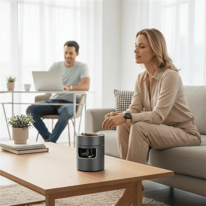 PURETRON – Intelligent ashtray with USB air purification system 2