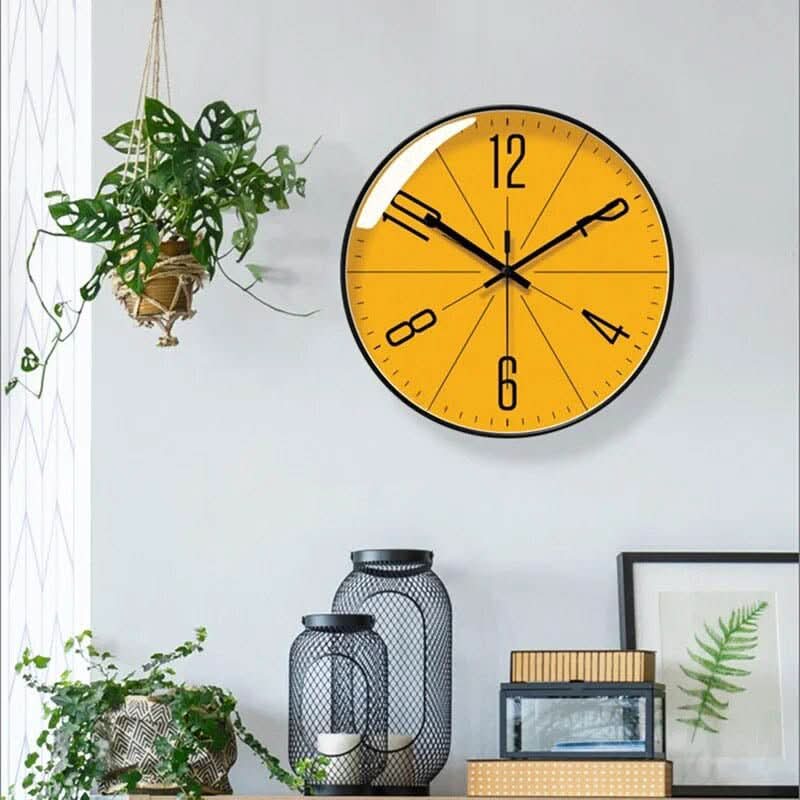 ScandiClock - Black Nordic style wall clock - Precise & stylish for every home 1