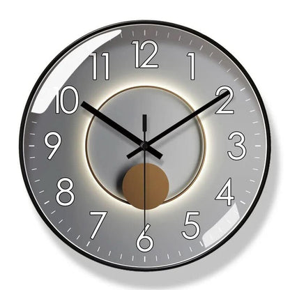 ScandiClock - Black Nordic style wall clock - Precise & stylish for every home 9